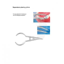 Waldent Orthodontic Elastic Separating Plier 10/120 - 8