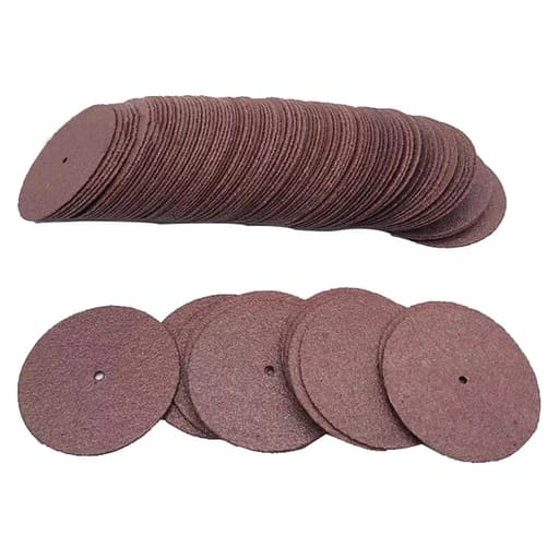 San-I Aluminium Oxide Grinding & Separation Discs for Metal 38 x 1.0 x 1.8 mm (50pcs)
