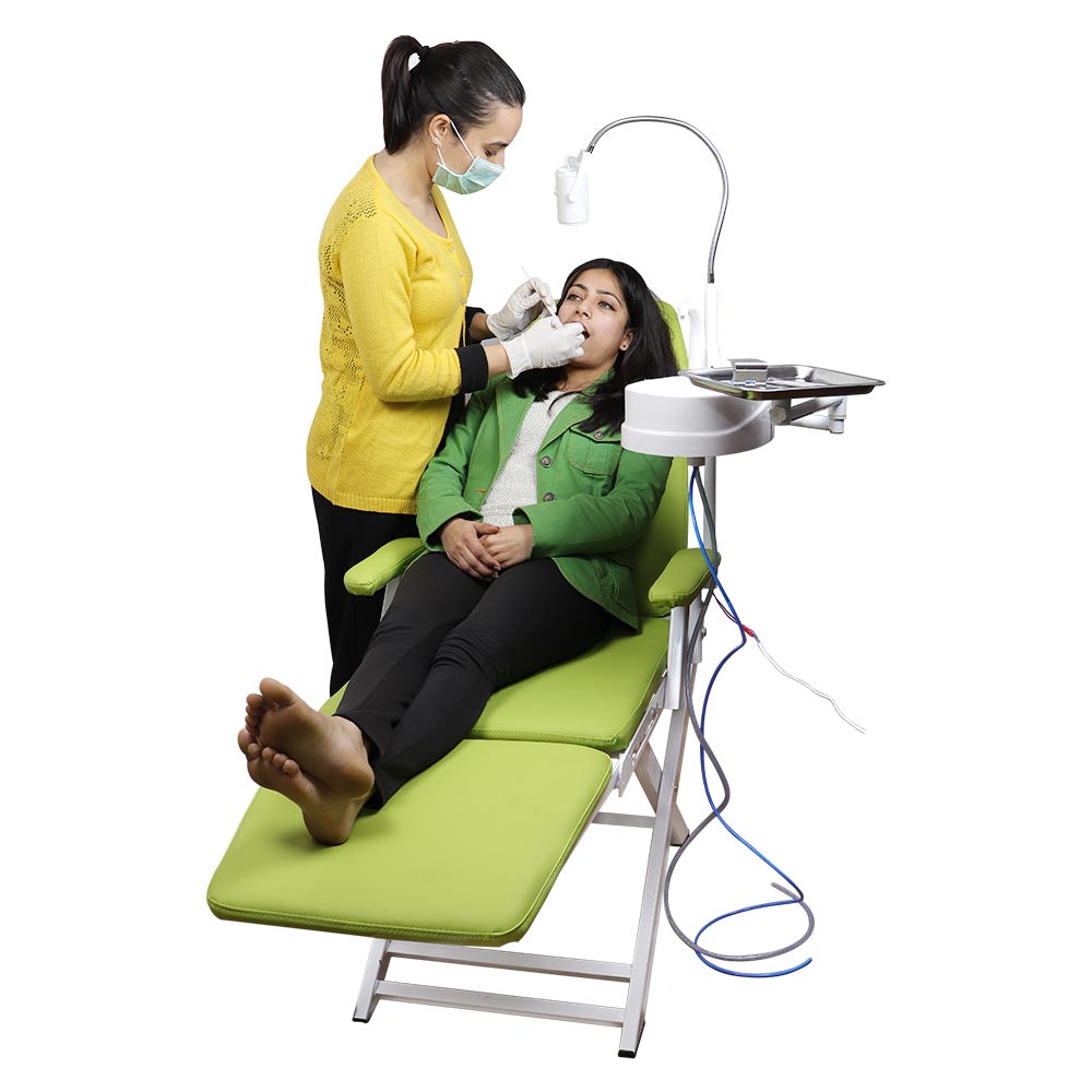 Waldent Eezee Portable Dental Chair - Green
