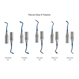 GDC Titanium Coated Composite Instrument Posterior Set Of 5 Pcs (CIPPB5) - 2