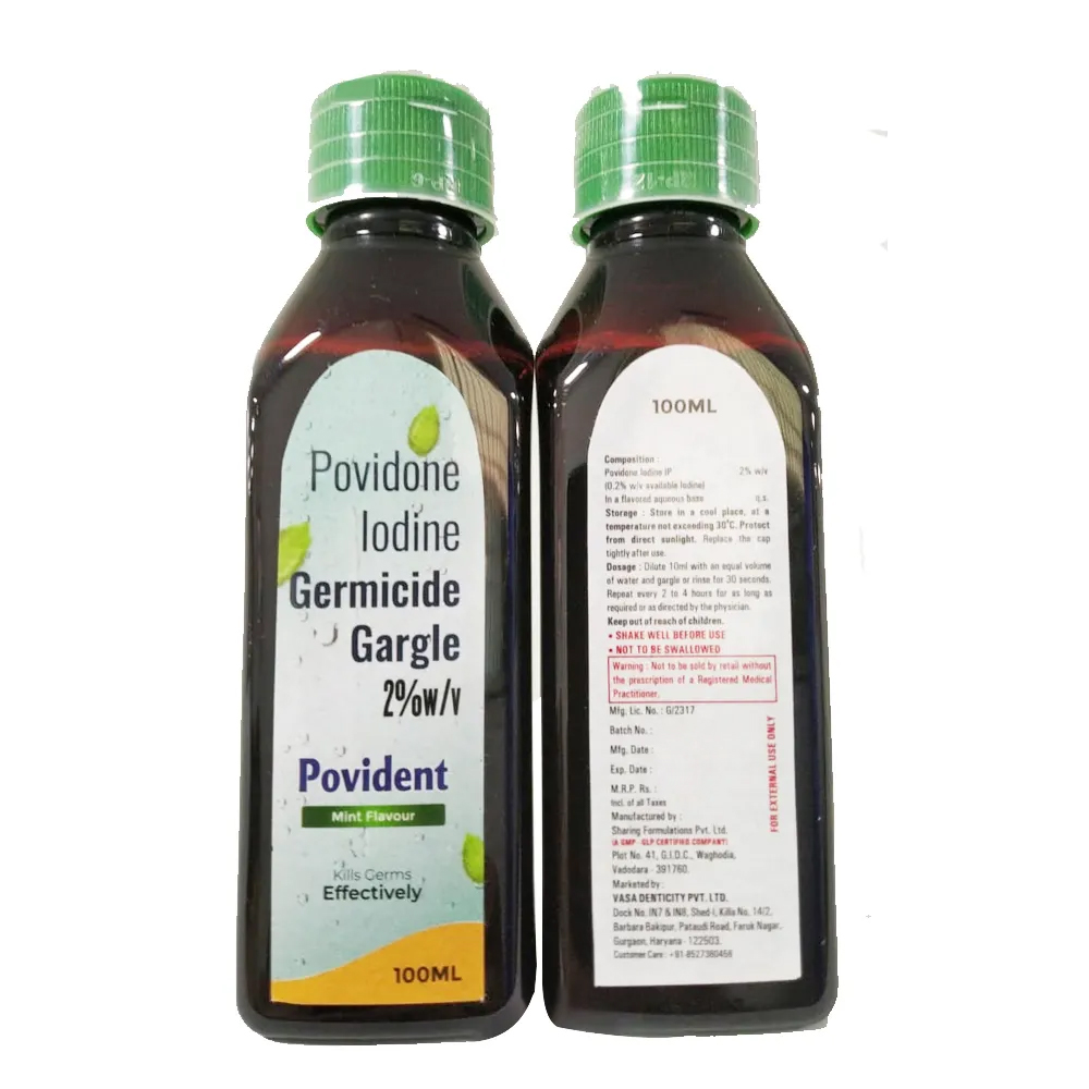 Povident Germicide Gargle 2%( Pack of 12)