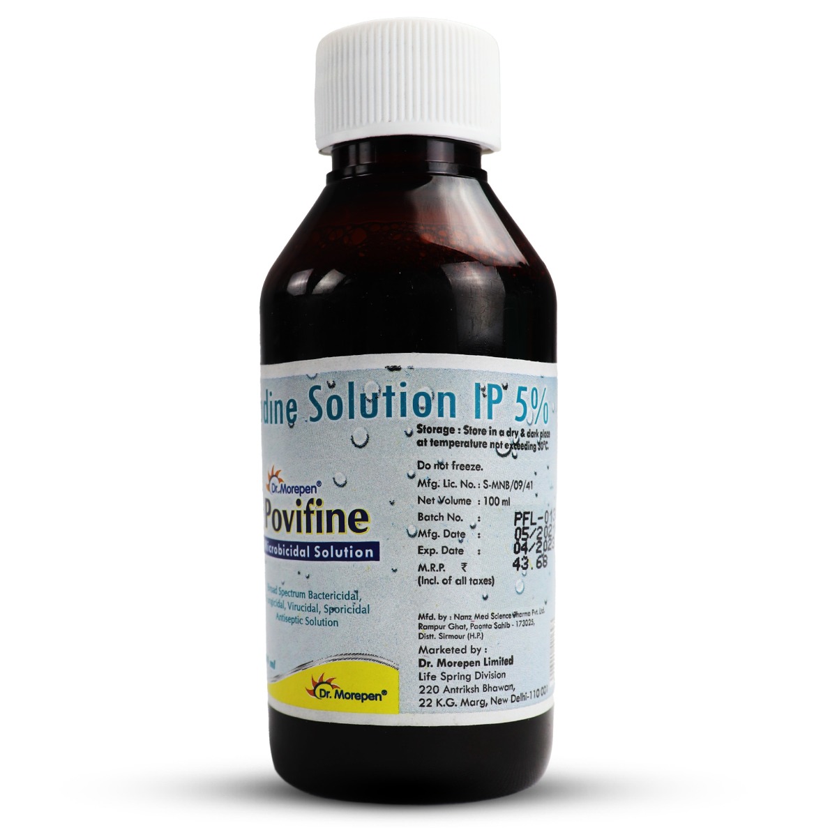 Dr. Morepen Povifine Microbicidal Solution