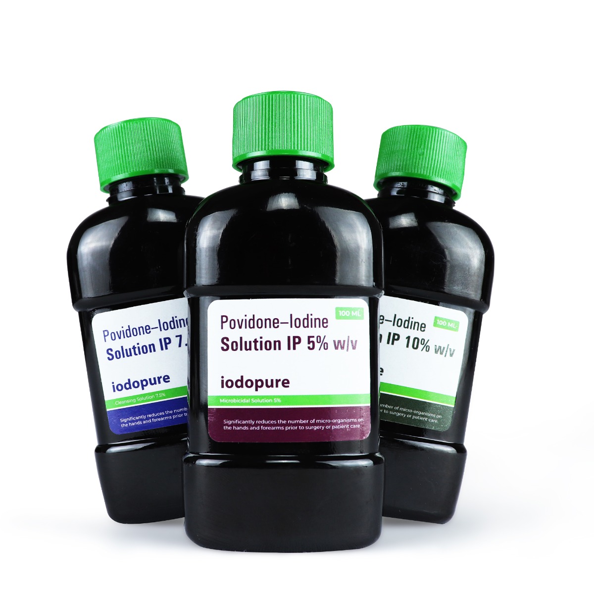 Vasa Iodopure Microbicidal Solutions (Pack of 10)