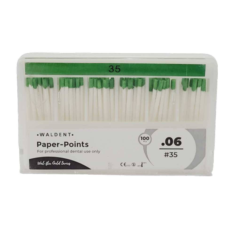 Waldent Paper Points 6%