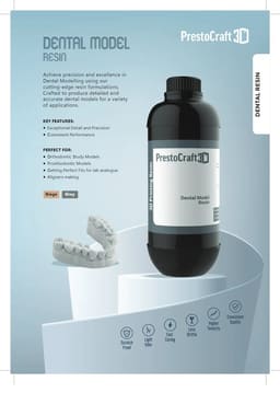PrestoCraft 3D Printing Model Resins - 4