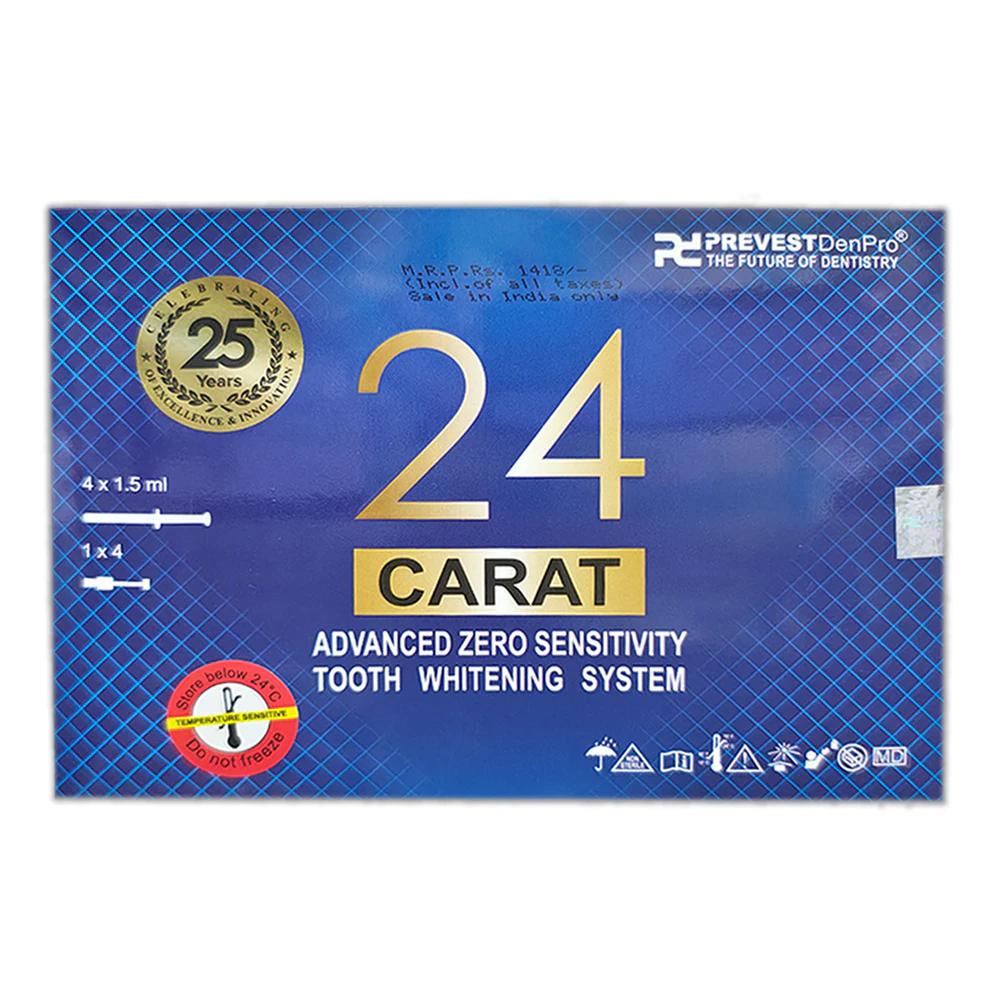 Prevest 24 Carat Bleaching Kits & Refills