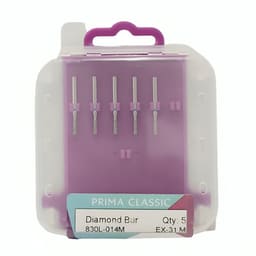 Prima Dental Pear Airotor Diamond Bur (Pack Of 5 Burs) 830L (014)