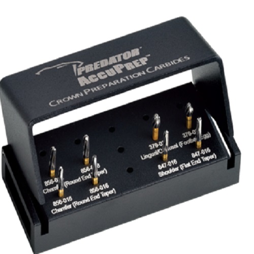 Prima Dental Predator Accuprep Crown Preparation Carbides Kit