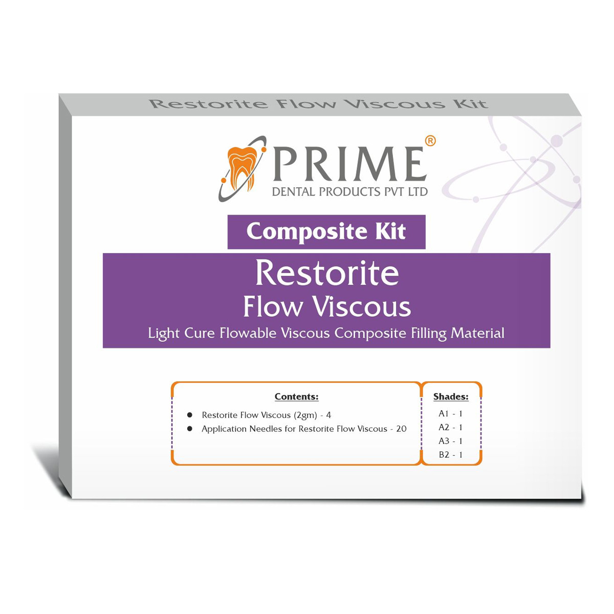 Prime Dental Restorite Flow Viscous Kit