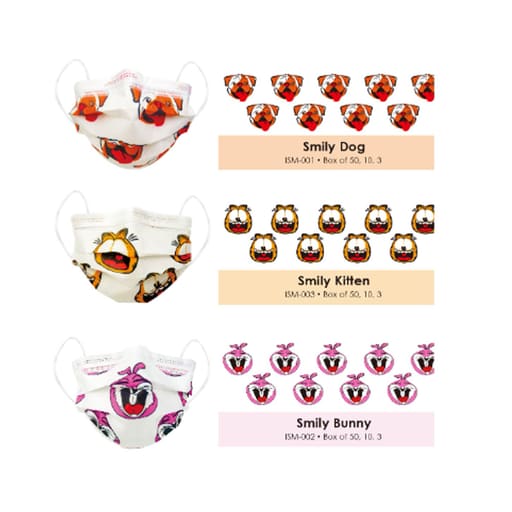 Waldent 3 Ply Printed Mask (Pack of 50)