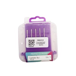 Prima Dental Round Airotor Bur Carbide-#6-FG (Set Of 5)