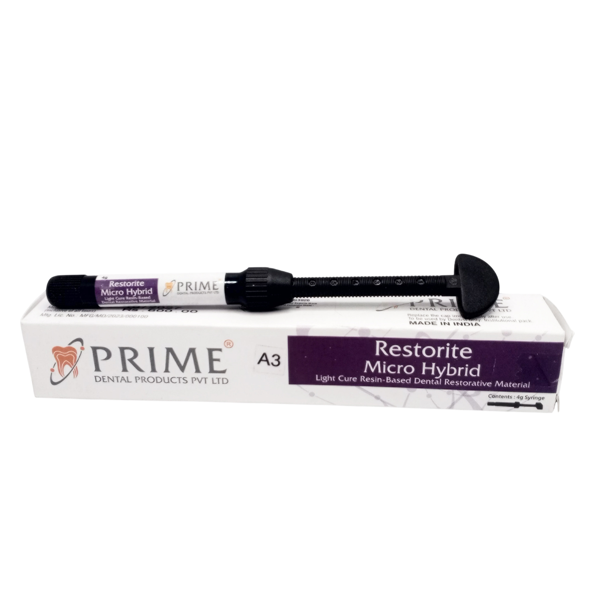 Prime Dental Restorite Micro Hybrid Composite Shade - A3