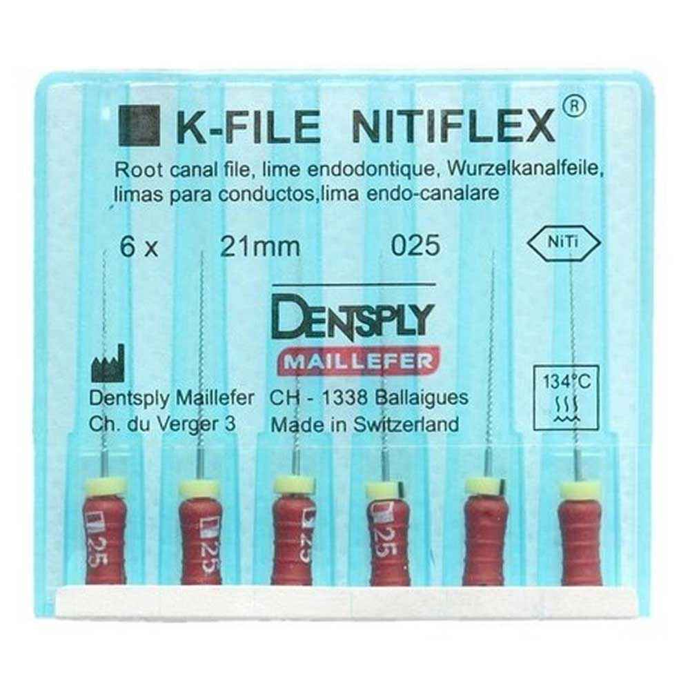 Dentsply NiTi K File(Hand)-21mm #25