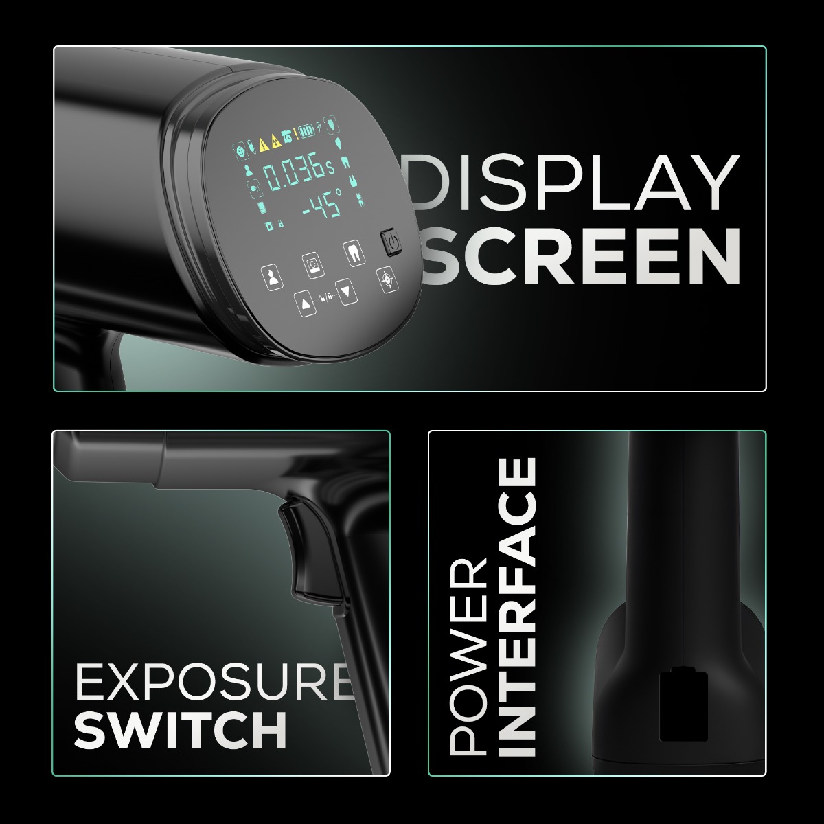 Woodpecker RTA Smart Ray Pro Portable DC Xray Machine By Waldent     