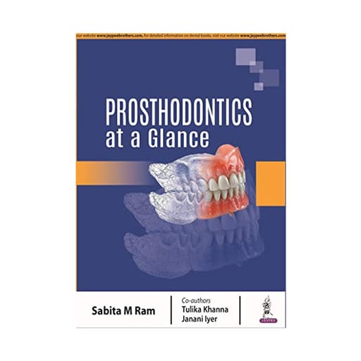 Jaypee Medical Prosthodontics At A Glance (ISBN - 700981)