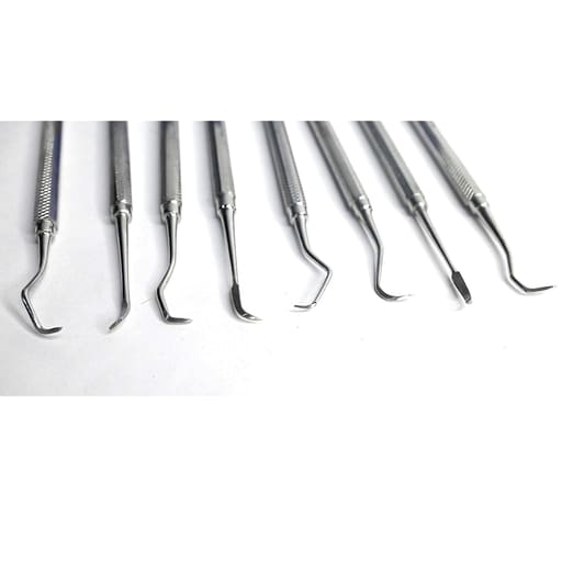Oracraft Perio Scalers Set Of 8 - PSP8