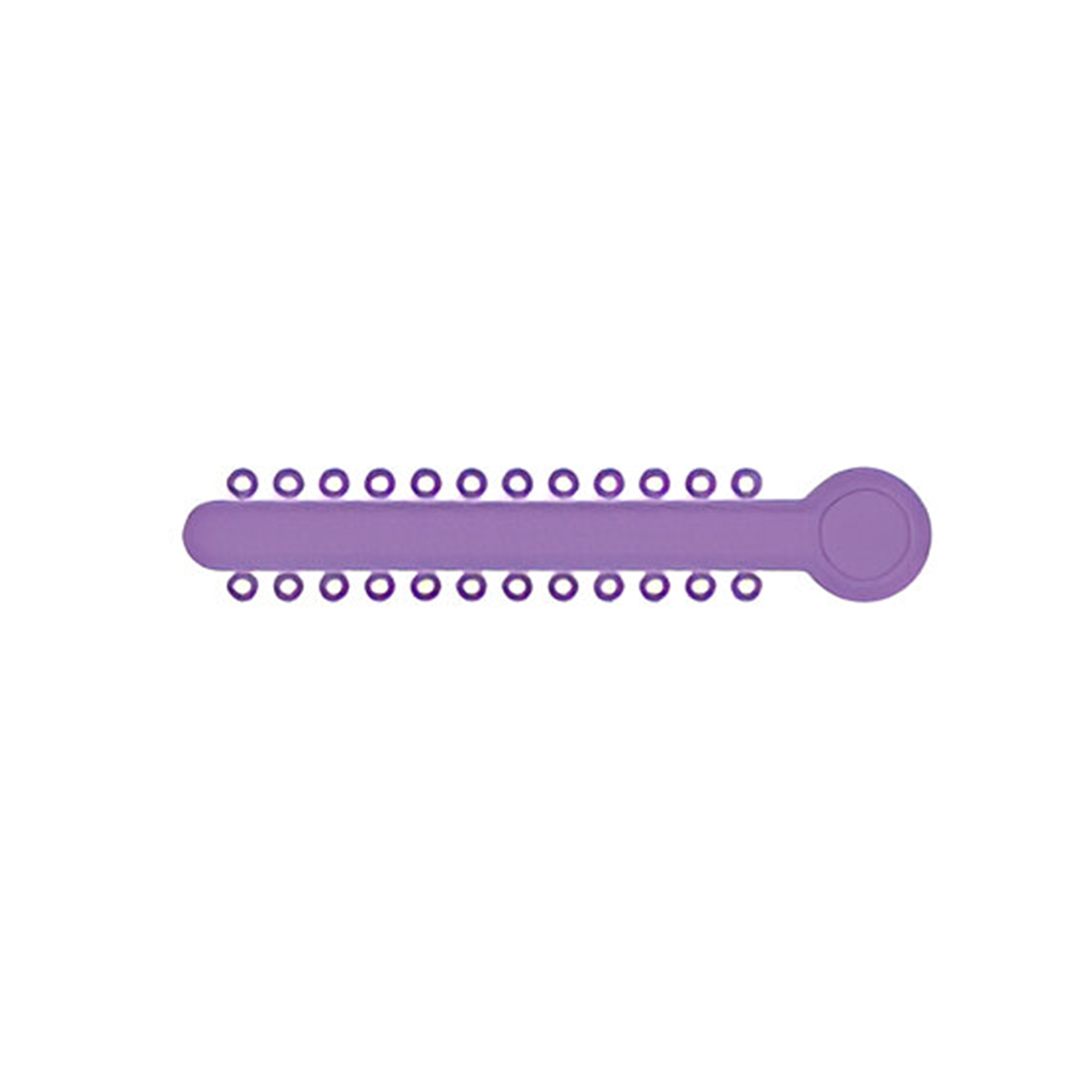 Phyx Elastic Ligature Ties - Purple