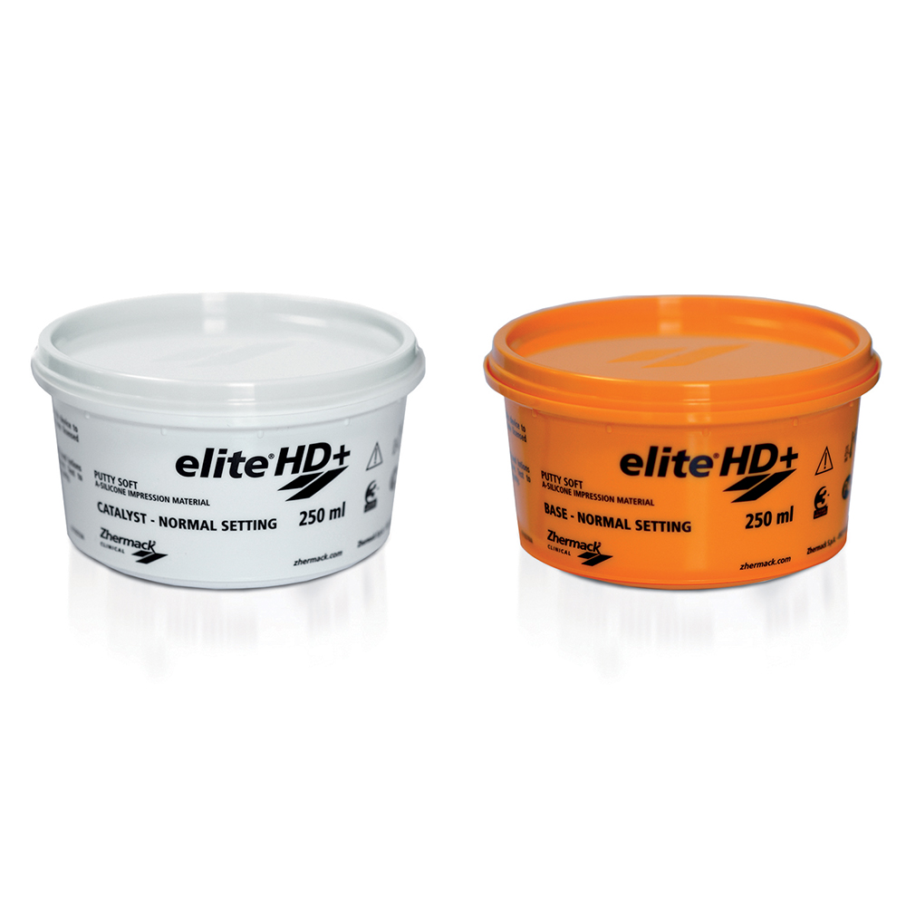Zhermack Elite Hd+ Putty Soft Normal Set 2 x 250ML
