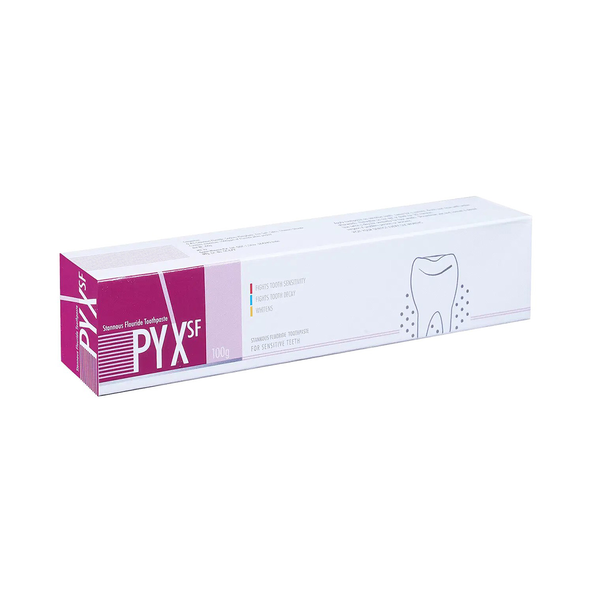 Sandika Pharma Pyx SF Stannous Fluoride Toothpastes (Pack of 12)