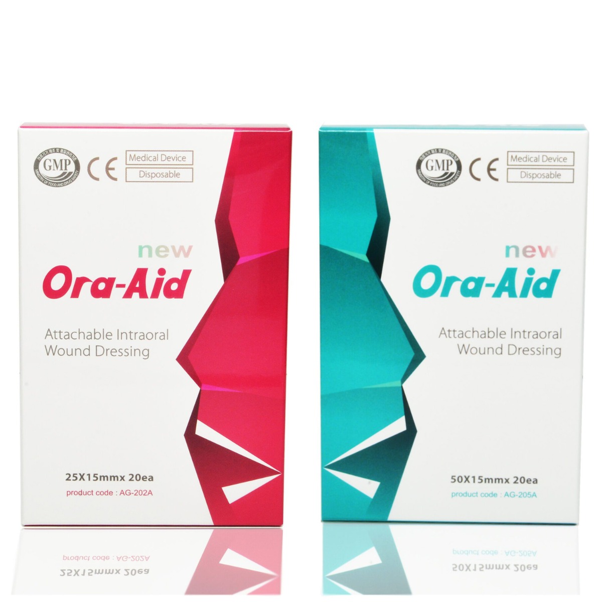Ora-Aid Attachable Intra-oral Wound Dressing 
