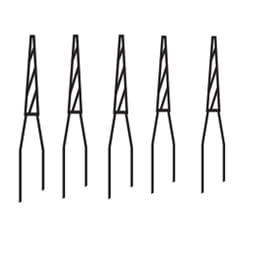 Pivo Taper Fissure Flat End Plain Cut Carbide Contra-angle Bur - RA-169 (Pack Of 5)