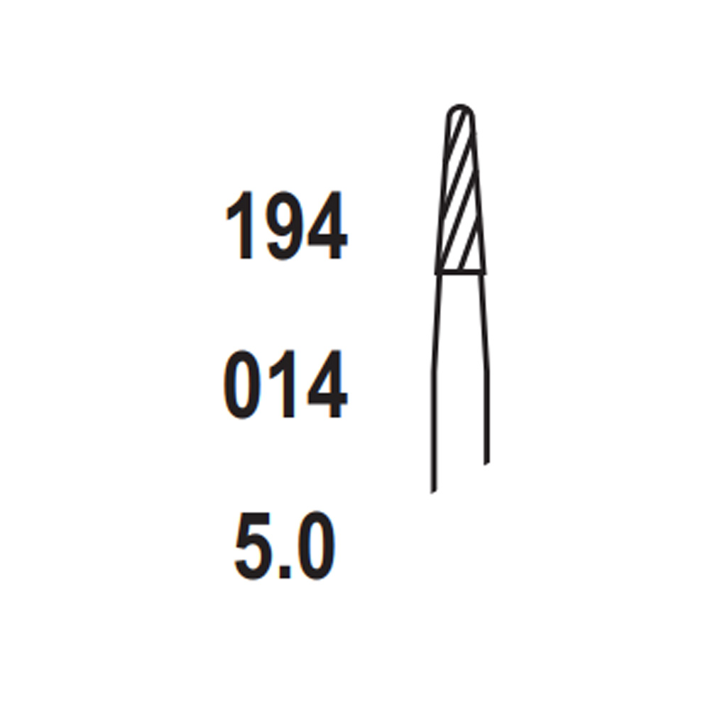 Pivo Amalgam Preparation Carbide Contra-angle Burs - RA (Pack Of 5)
