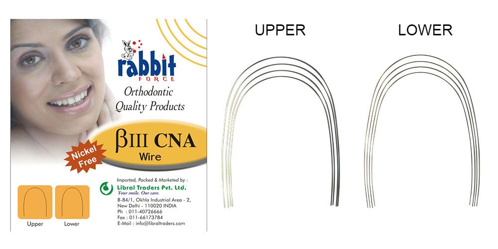 Rabbit Force CNA Beta 3 Preformed Wires Pack of 10 