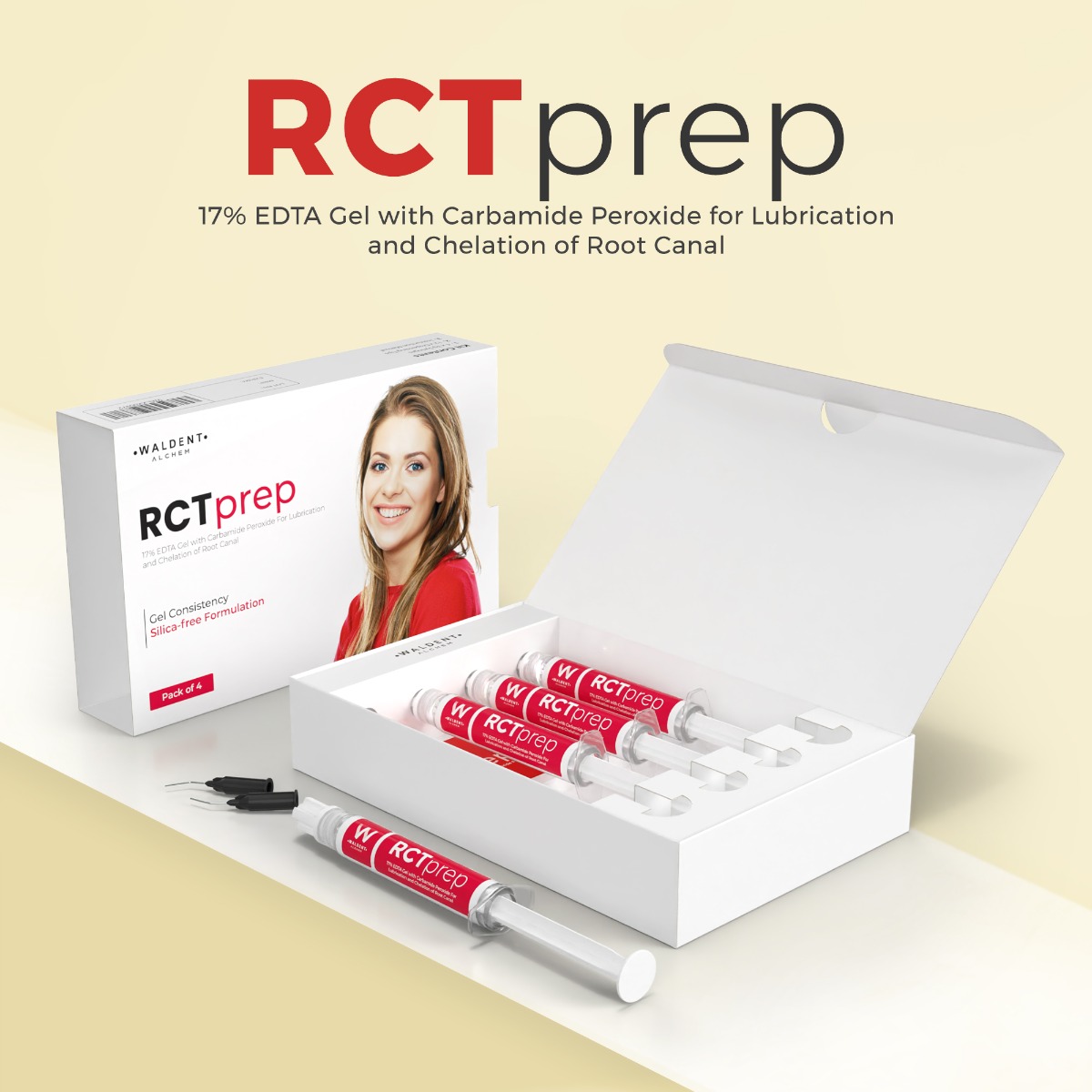 Waldent RCTprep EDTA Economy Pack (Pack of 4)