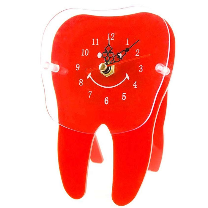 Tooth Shape Table Clock 
