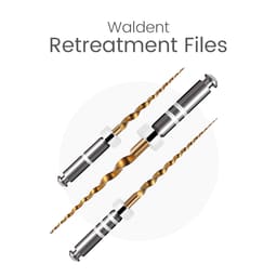 Waldent Retreatment Rotary Files - 9