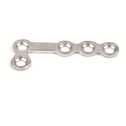 SK Surgicals SS Mini Bone Plates L Shape 90° With Gap - 1.5mm (Pack of 2) - 7