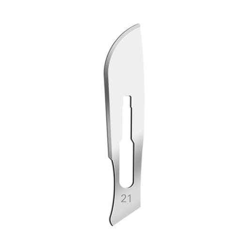 RMC Sterile BP Surgical Blade Size #21 (Pack of 100)