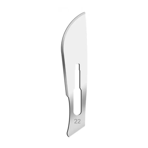 RMC Sterile BP Surgical Blade Size #22 (Pack of 100)