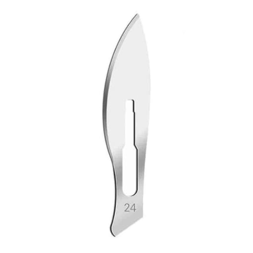 RMC Sterile BP Surgical Blade Size #24 (Pack of 100)