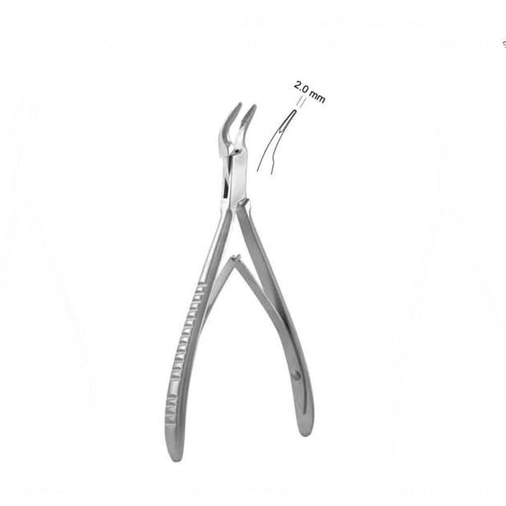 GDC Blumenthal 45 Degree Micro Bone Rongeur (RMFM45)