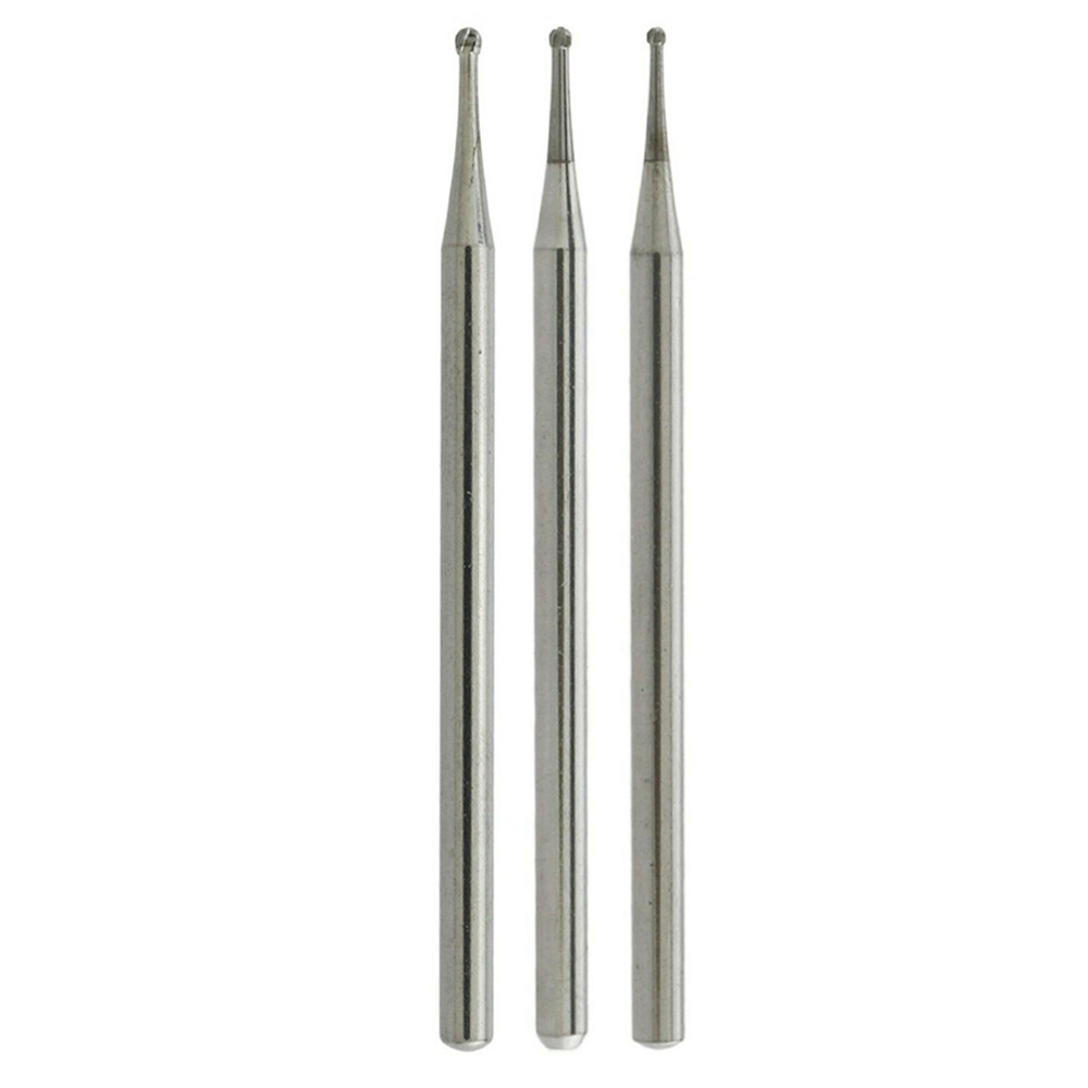 NewDiamond Round Carbide Straight Handpiece Burs (Pack of 5)