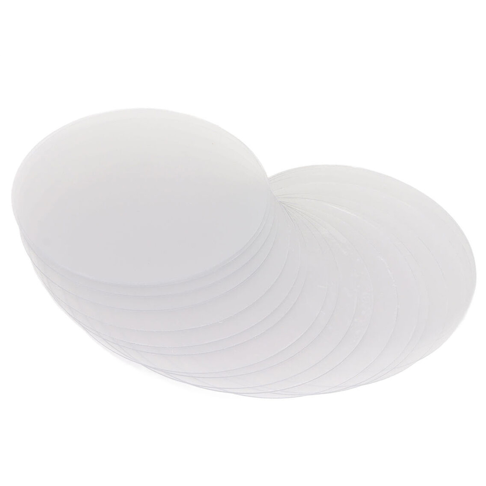 Sawbros Monoflex Thermoforming Plastic Hard Sheet Round - 1.5mm (Pack Of 15)