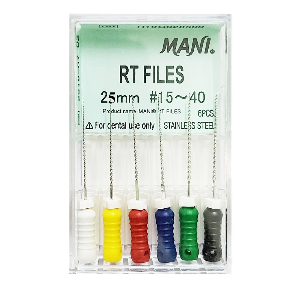 Mani RT Files 25mm Assorted #15-40