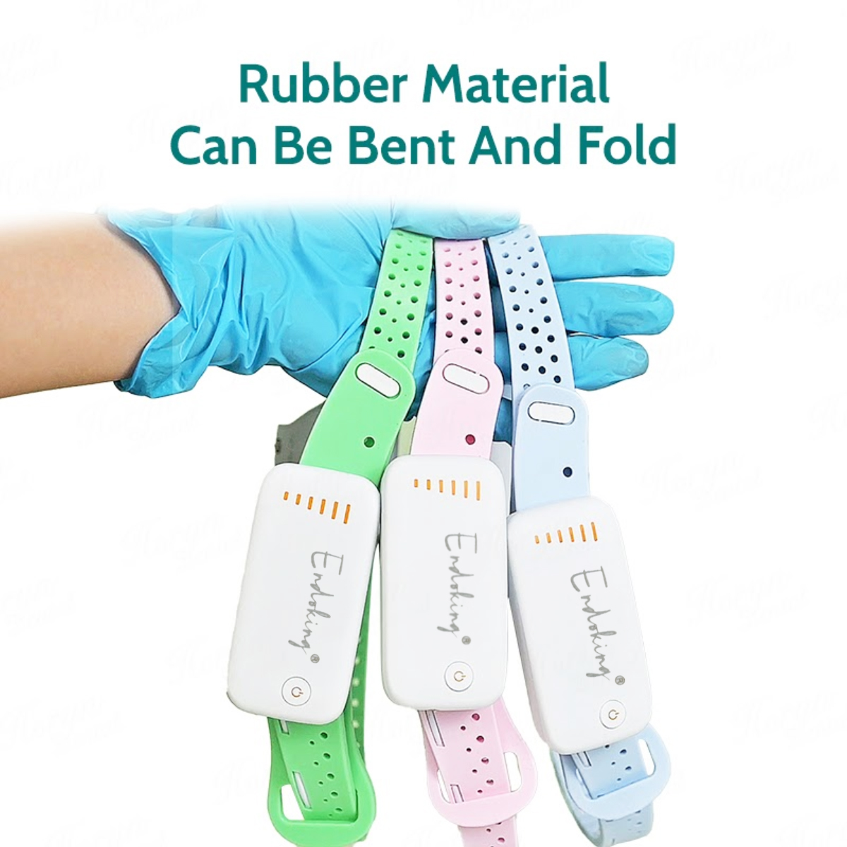 Endoking LED Headlights with Silicone Headband