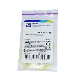 Tor Vm Polishing Discs (Fine) (40pcs) No. 1.733(12mm) - Refills