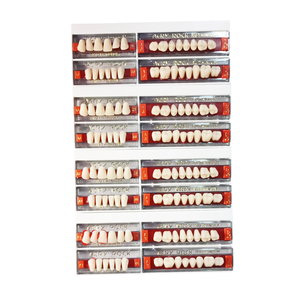 Ruthinium Acryrock Teeth Sets-S26-A3 (Pack of 4 sets)