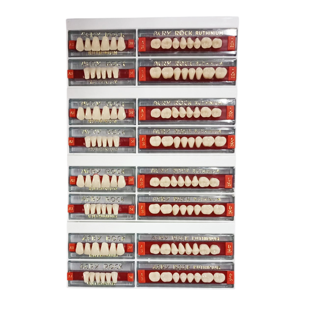 Ruthinium Acryrock Teeth Sets-S39-A3 (Pack of 4 sets)