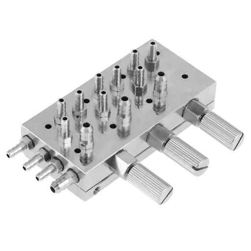 Sparedent Triple Diaphragm Valve for Dental Chair
