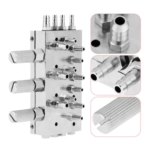 Sparedent Triple Diaphragm Valve for Dental Chair