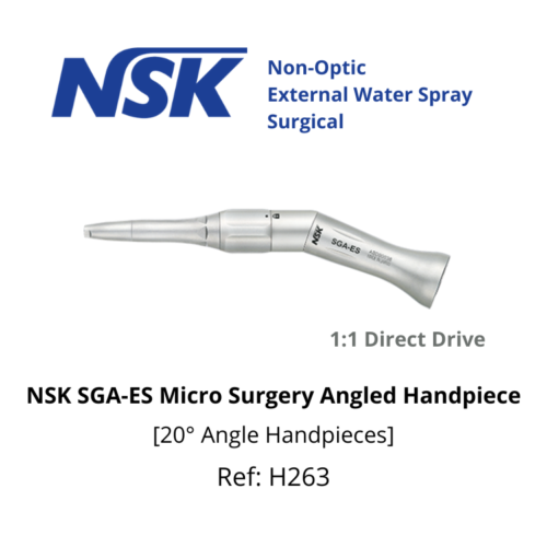NSK SGA-ES Surgical 20� Contra-Angle Handpiece (H263)