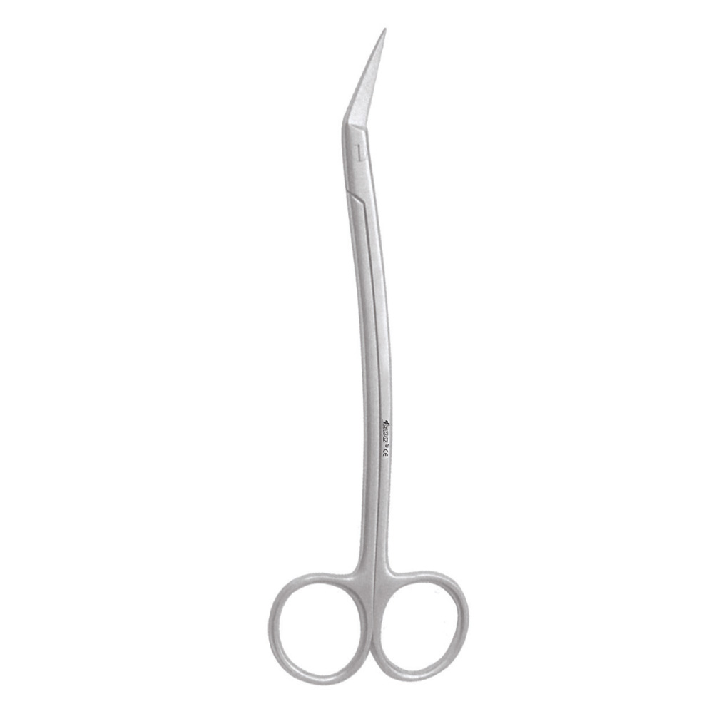 GDC Scissors Locklin - Curved Handle (16cm) (S11)