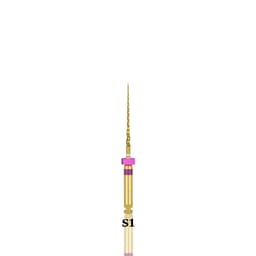 Endo Excellence Nano Gold Rotary Files -21mm S1 (Pack of 6) - 2
