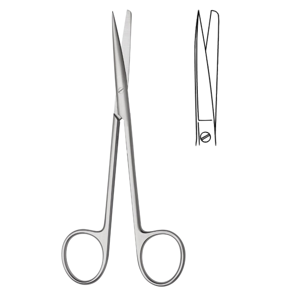 GDC Scissors Metzenbaum - Straight (14.5cm) (S28)