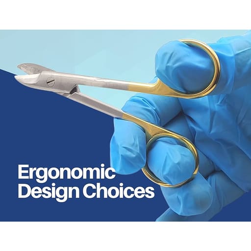 GDC Scissors Crown & Band Tc - Straight (12cm) (S5038)