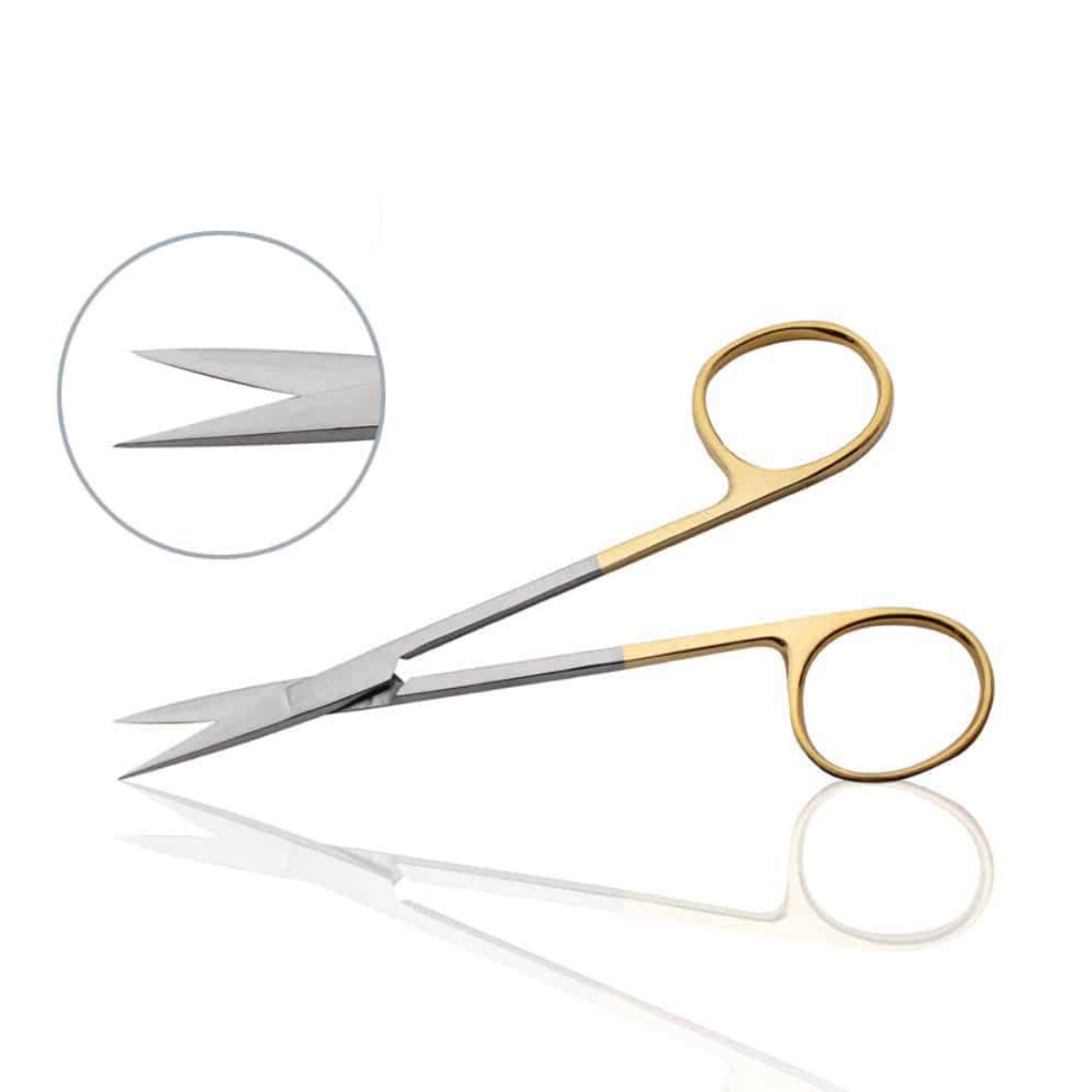 GDC Scissors Iris Tc - Straight (11.5cm) (S5082)